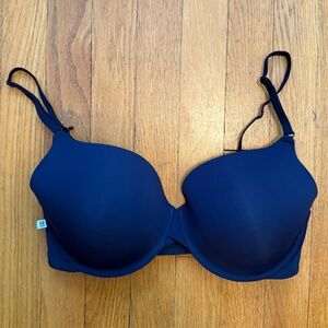 Harper Wilde Base T Shirt Bra Navy Blue Size 34DD/E